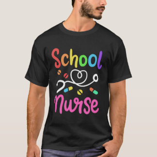 T-shirt Infirmière scolaire