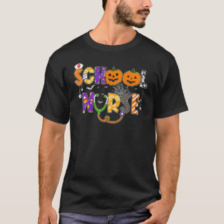 T-shirt Infirmière scolaire déguisement Halloween Infirmiè