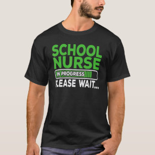 T-shirt Infirmière scolaire future