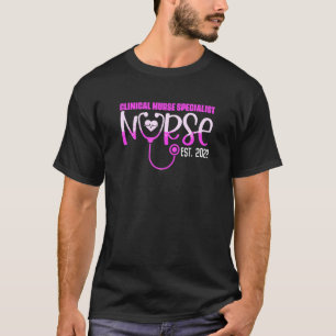 T-shirt Infirmière Spécialisée Clinique Infirmière Médical