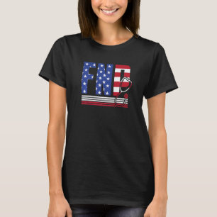 T-shirt Infirmière Spécialisée De La Famille Fnp Drapeau U