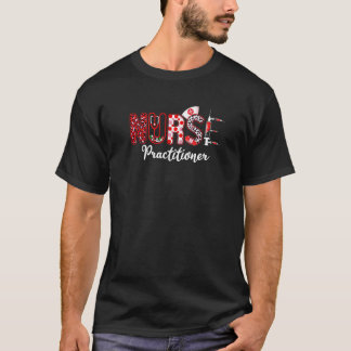 T-shirt Infirmière Spécialisée Stéthoscope Imprimé Léopard
