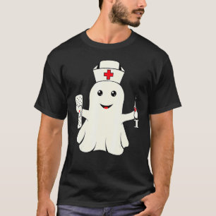 T-shirt Infirmière Super rétro Ghost Scrub Top Infirmière