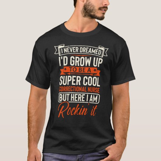 T-shirt infirmière supercool (Devant)