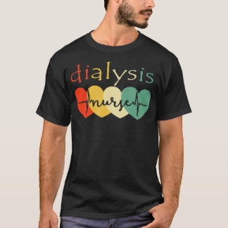 T-shirt Infirmière technicienne en dialyse - Coeur du rein