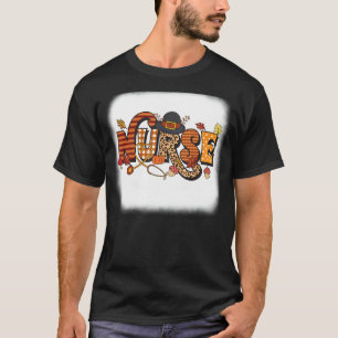 T-shirt Infirmière Thanksgiving automne saison Funny NICU