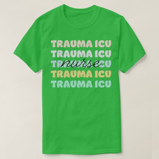 T-shirt infirmière trauma (Design devant)