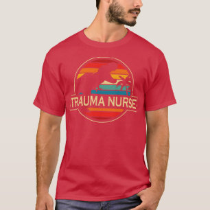 T-shirt Infirmière Trauma Dinosaur