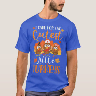 T-shirt Infirmière Turquie Thanksgiving Infirmière Journée