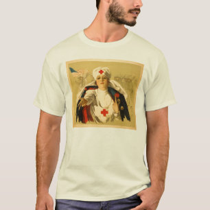 T-shirt Infirmière vintage de Croix-Rouge