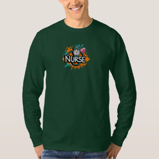 T-shirt Infirmières dynamiques : le rythme cardiaque des s