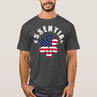 T-shirt Infirmières et infirmiers de l'EMT des travailleur