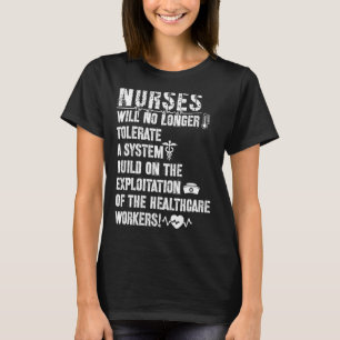 T-shirt Infirmières et infirmiers unis mars million Infirm