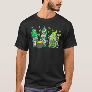 T-shirt Infirmières Gnome Saint Pattys Infirmière Scrub St