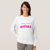 T-shirt Infirmières, rose (Devant entier)