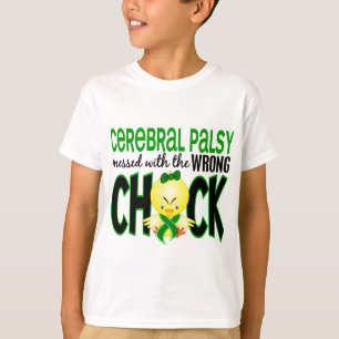 T-shirt Infirmité motrice cérébrale salie avec le pouss