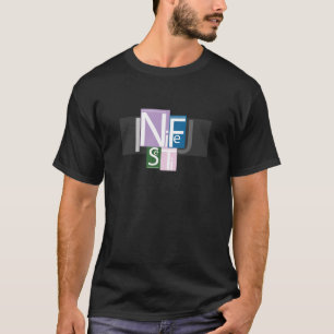 T-SHIRT INFJ ET FIER (TYPE PIÈCE EN T DE MYERS BRIGGS