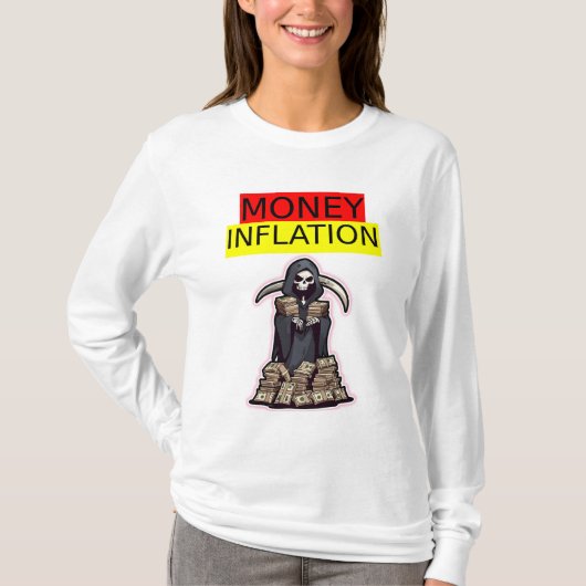 T-shirt Inflation monétaire (Devant)