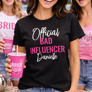 T-shirt Influence Malsaine Officielle sur mesure pour l'en