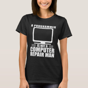 T-shirt Informaticien ingénieur logiciel Programmeur Ordin