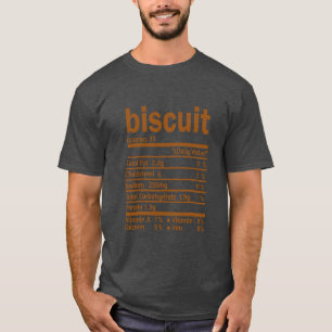 T-shirt Informations nutritionnelles sur les biscuits Funn