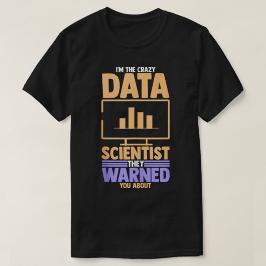 T-shirt Informatique Apprentissage Web Information Analyti (Design devant)
