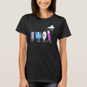 T-shirt Informatique Cloud Evolution Programmer Ingénieur