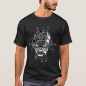 T-shirt Informatique Cognitive Profonde Machine Intel arti (Devant)