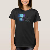T-shirt Informatique Programmeur Python Manger Code Dormir (Devant)