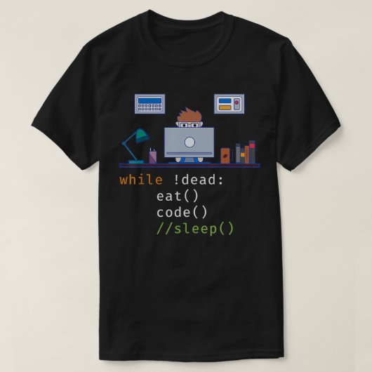 T-shirt Informatique Python Programmer Cadeau Code de Mang (Design devant)