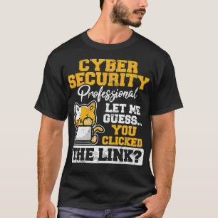 T-shirt Informatique Sécurité Cybersécurité Technologie de