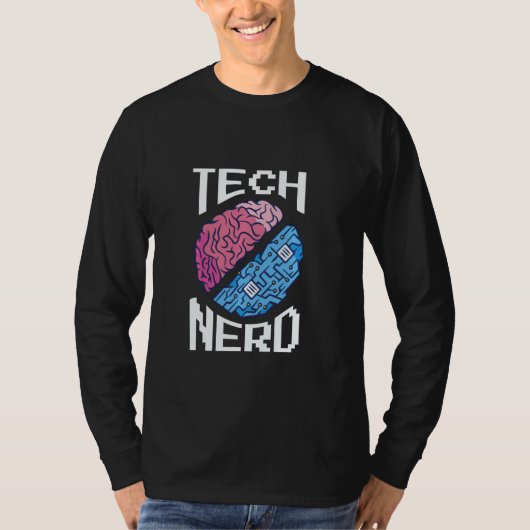 T-shirt Informatique Technique Nerd Pour Geeks Informatiqu (Devant)