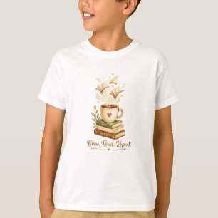 T-shirt Infuse. Lis. Répète. Café Cozy & Amateur de Livr