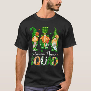T-shirt Infusion Jour de la Saint Patrick Infirmière Escou