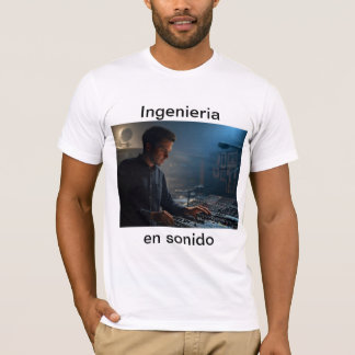 T-shirt Ingenieria en sonido