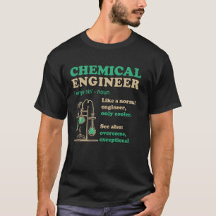 T-shirt Ingénierie de définition chimique pour moteur chim