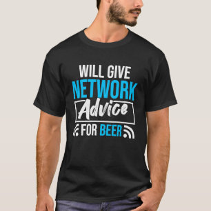 T-shirt Ingénierie de réseau informatique Ingénieur réseau