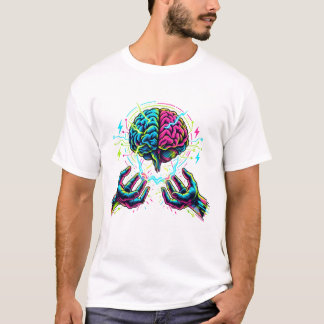 T-shirt Ingénierie électrique du cerveau de circuit cybern