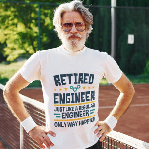 T-shirt Ingénieur à la retraite Génie à la retraite