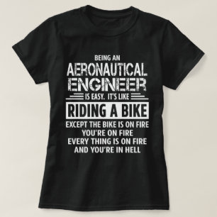 T-shirt Ingénieur aéronautique