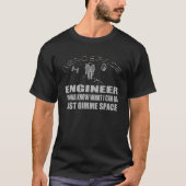 T-shirt Ingénieur aérospatial Aéronautique Spatiale (Devant)