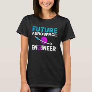 T-shirt Ingénieur aérospatial futur diplômé en ingénierie