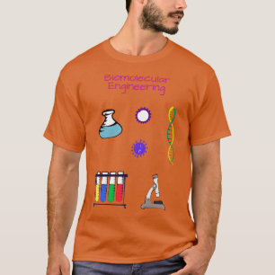 T-shirt Ingénieur biomoléculaire Ingénieur chimique