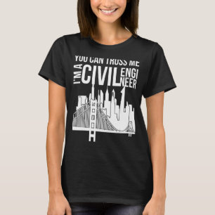 T-shirt Ingénieur civil de la Semaine du génie civil