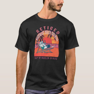 T-shirt Ingénieur de conception de matériel à la retraite 