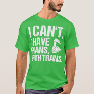 T-shirt Ingénieur de la locomotive du conducteur de train