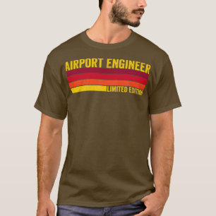 T-shirt Ingénieur de l'aéroport