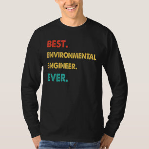 T-shirt INGÉNIEUR de l'environnement MEILLEUR INGÉNIEUR DE