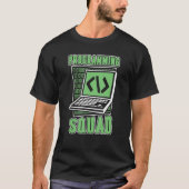 T-shirt Ingénieur de l'équipe de programmation Dév logicie (Devant)