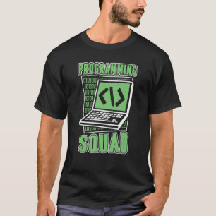 T-shirt Ingénieur de l'équipe de programmation Dév logicie